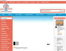 Tablet Screenshot of clinixplus.com